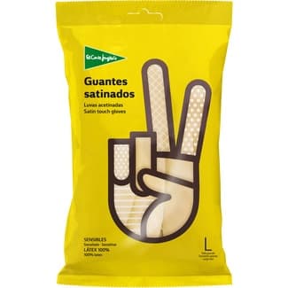 Guantes satinados sensibles talla grande paquete 1 unidad par - El Corte Ingles