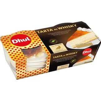 Tarta al whisky pack 2 unidades 80 g - Dhul
