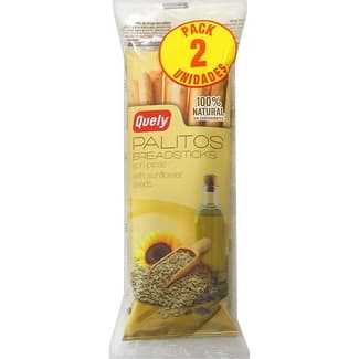 Palitos con pipas pack 2 bolsas 50 g - Quely