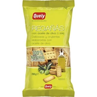Regañás con aceite de oliva bolsa 200 g - Quely