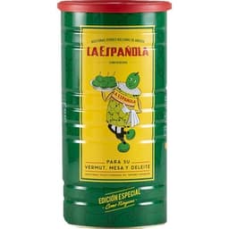 Aceitunas verdes rellenas de anchoa Edición Especial lata 600 g neto escurrido - La Española