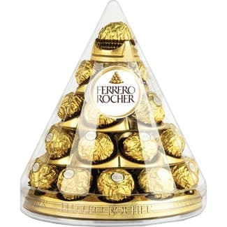 Bombones 28 unidades estuche 350 g en formato cono - Ferrero Rocher
