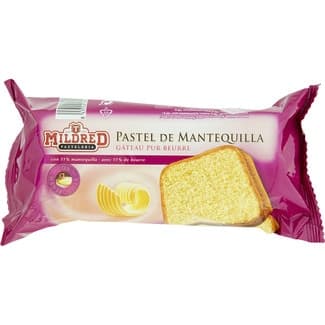 Pastel de mantequilla paquete 400 g - Mildred