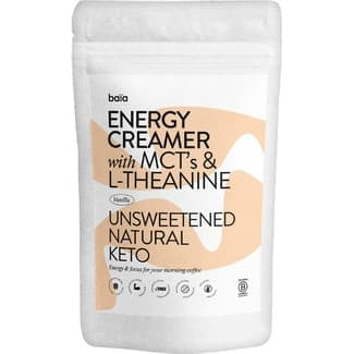 Energy Creamer con MCT's y L-Teanine energizante sabor vainilla bolsa 30 dosis - Baia