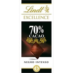 Chocolate negro 70% cacao tableta 100 g - Lindt Excellence
