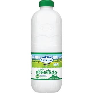 Leche desnatada botella 2,2 l - Asturiana