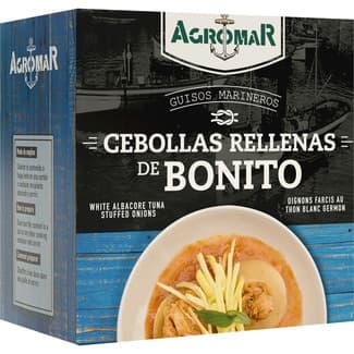 Cebollas rellenas de bonito lata 270 g neto escurrido - Agromar