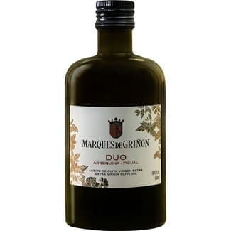 Aceite de oliva virgen extra Duo mezcla Arbequina y Picual botella 500 ml - Marques De Griñon