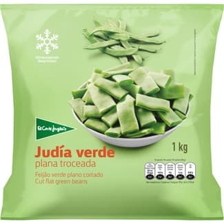 Judía verde plana troceada bolsa 1 kg - El Corte Ingles