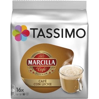 Café con leche estuche 16 cápsulas - Tassimo
