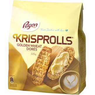 Panecillos suecos dorados paquete 225 g - Krisprolls