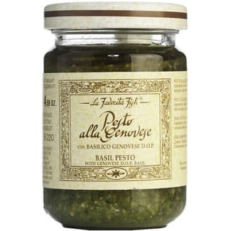 Salsa pesto a la genovese tarro 130 g - La Favorita