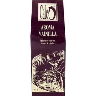 Café molido mezcla Arábica aromatizado con vainilla paquete 125 g - Cafeo