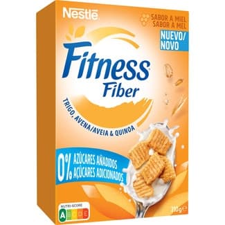 Fibra cereales de trigo, avena y quinoa sabor a miel 0% azúcares añadidos paquete 310 g - Nestle
