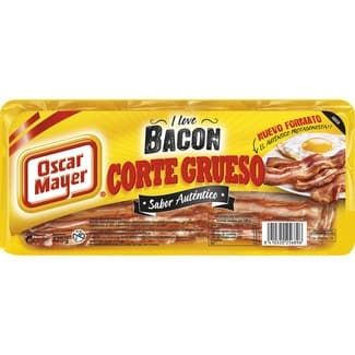 Bacon corte grueso en lonchas sin gluten envase 175 g - Oscar Mayer