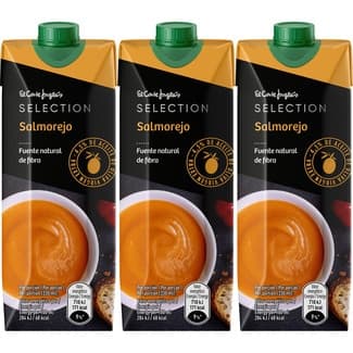 Salmorejo con AOVE 4,5% pack 3 unidades 330 ml - El Corte Ingles Selection