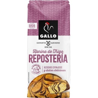 Harina de trigo para repostería paquete 1 kg - Gallo
