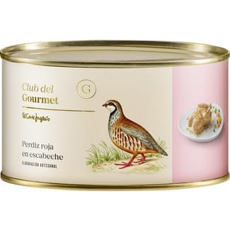 Perdiz roja en escabeche lata 500 g - Club Del Gourmet