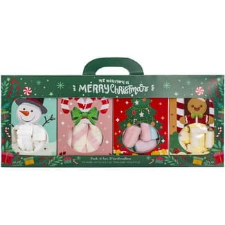 Nubes surtidas Merry Christmas estuche 280 g - Wonkandy