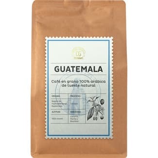Café en grano 100% arábica de tueste natural origen Guatemala envase 250 g - Club Del Gourmet