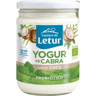 Yogur de cabra sabor coco ecológico tarro 420 g - El Cantero De Letur