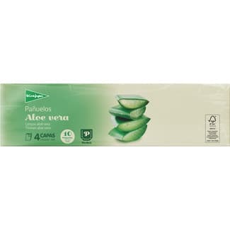 Pañuelos aloe vera 4 capas paquete 10 unidades - El Corte Ingles