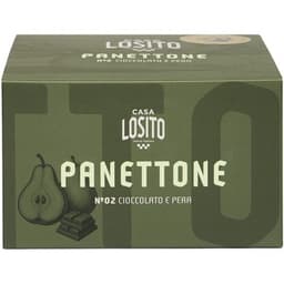 Nº 02 panettone de levadura madre con chocolate y pera envase 750 g - Casa Losito