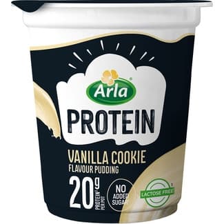 Protein pudding de vainilla con galletas sin lactosa envase 200 g - Arla
