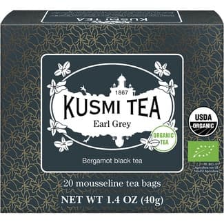 Té negro Earl Grey 20 bolsitas estuche 44 g - Kusmi Tea