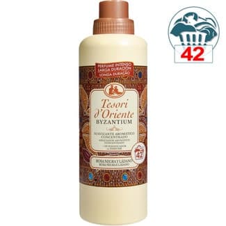 Byzantium suavizante aromático concentrado Rosa negra y Ládano botella 42 dosis - Tesori D'oriente