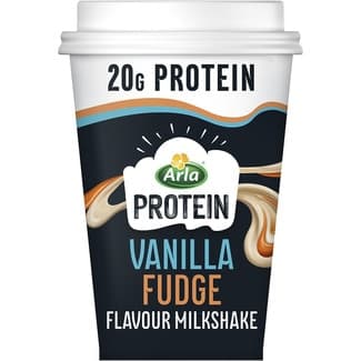 Protein batido con proteínas sabor vainilla fudge sin azúcares añadidos sin lactosa vaso 200 ml - Arla