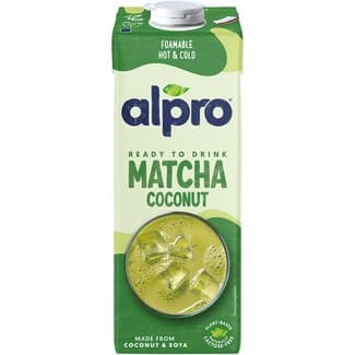 Bebida vegetal de matcha con coco y soja 100% vegetal brik 1 l - Alpro