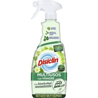 Limpiador multiusos Max Brillo con vinagre y bioalcohol concentrado pistola 750 ml - Disiclin