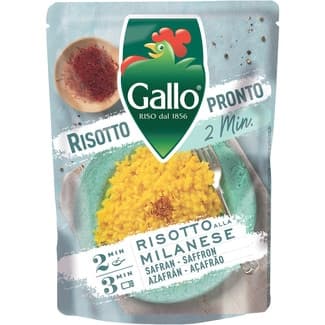 Risostto milanés al azafrán paquete 250 g - Gallo