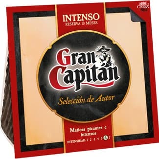 Selección de Autor queso añejo de oveja intenso cuña 200 g reserva 10 meses - Gran Capitan