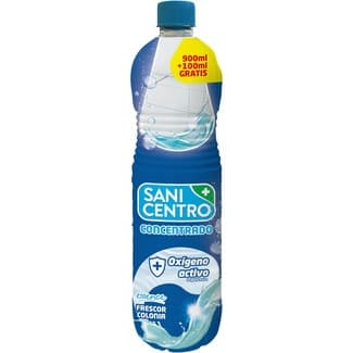 Friega suelos concentrado Oxígeno Activo esencia frescor Colonia botella 1 l - Sanicentro