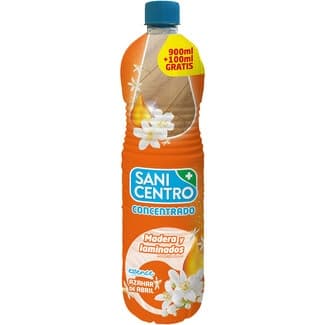 Friega suelos concentrado Madera y Laminados esencia Azahar de Abril botella 1 l - Sanicentro