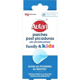 Parches post picaduras family & kids caja 30 unidades - Autan