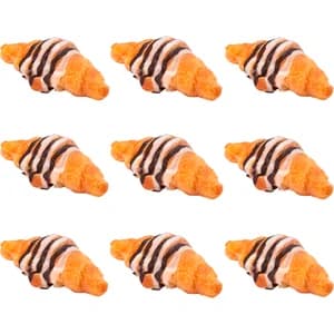 Mini croissants bañados rayados 9 uds. 315 g.