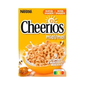 CHEERIOS Anillos de avena y miel con vitaminas y minerales 330 g.