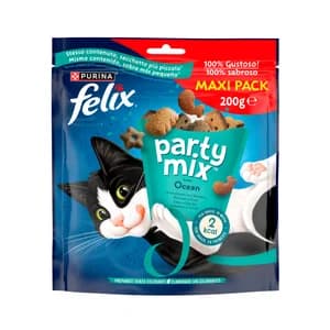 FELIX Snacks gatos Party Mix PURINA FÉLIX 200 g.