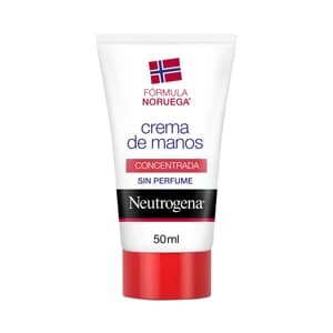 NEUTRÓGENA Crema de manos concentrada sin perfume, para alivio inmediato de manos agrietadas y secas 50 ml.