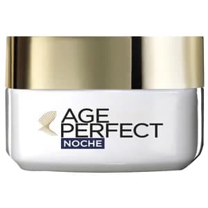 L´ORÉAL PARIS Crema de noche con acción hidratante, especial pieles maduras L"ORÉAL PARIS Age perfect 50 ml.