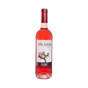 VIÑA JESUSA Vino rosado con denomiinación de origen Vinos de Madrid VIÑA JESUSA botella de 75 cl.