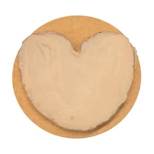 Palmera tierna XXL de chocolate blanco, 380g.