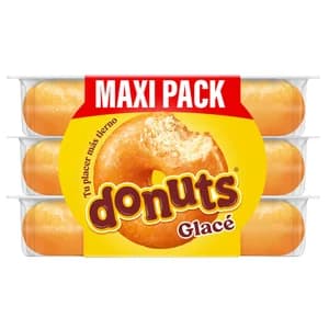 DONUTS Glacé Rosquillas de azúcar 6 uds 312 g.