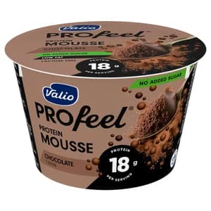 VALIO Profeel Mousse de chocolate sin azúcares añadidos y con alto contenido en proteínas (18 g) 150 g.