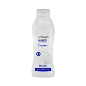 SADERMO Gel de baño o ducha para todo tipo de pieles, que suaviza, hidrata y perfuma la piel SADERMO Dermo 1250 ml.