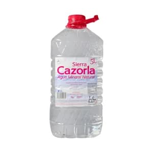 SIERRA DE CAZORLA Agua mineral garrafa de 5 l.