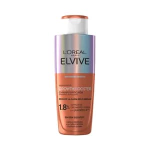 ELVIVE Growth booster Champú anticaída, para cabellos propensos a la caída y rotura 200 ml.